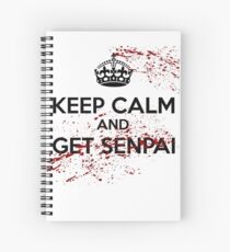 Keep calm, Yandere-chan Spiral Notebook
