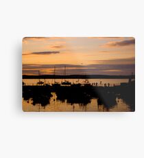Ballycotton Co Cork at Sunset Metal Print