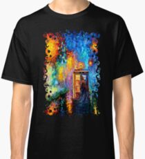 Mysterious Man at beautiful Rainbow Place Classic T-Shirt
