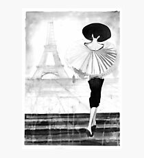 Date in Paris Photographic Print