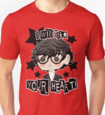 Persona 5 Hero- Black Unisex T-Shirt