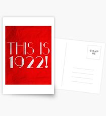Durch und durch Modern Millie - Das ist 1922! Postkarten