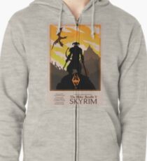 Dovahkiin, Dragonborn Zipped Hoodie