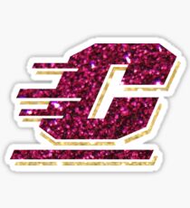 Glitter Flying C Sticker
