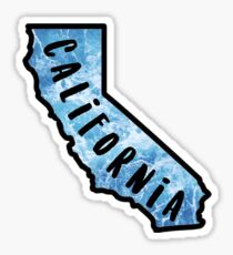California Silhouette Sticker