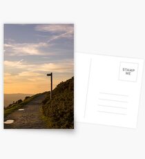 Bend in the path Postcards