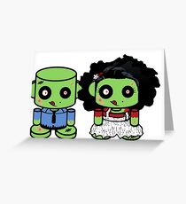 Thato & Ella Duende O'BABYBOT Toy Robot 1.0 Greeting Card