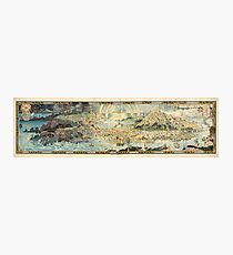 An Ancient Mappe of Fairyland - 1918 Photographic Print