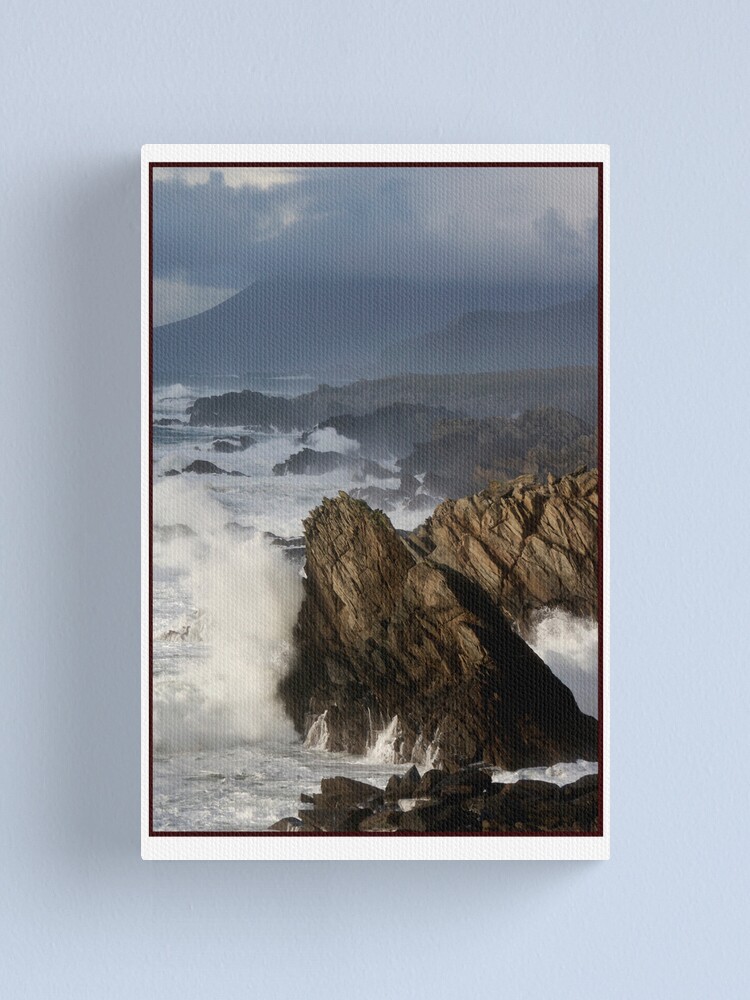 Alternate view of The Atlantic meets Ireland Canvas Print