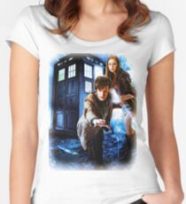 Action figures of Doctor Hoodie / T-Shirt Women's Fitted Scoop T-Shirt