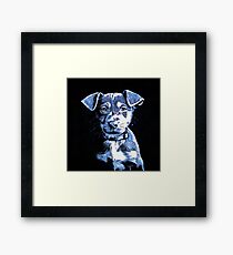 Puppy Dog Graphic Novel Drawing Framed Print