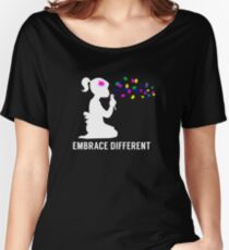 Embrace Different - Autism Awareness Women's Relaxed Fit T-Shirt