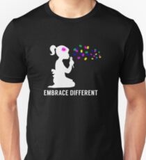 Embrace Different - Autism Awareness Unisex T-Shirt