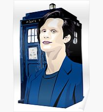 Blue Box Smith Cartoon Character Hoodie / T-shirt Poster