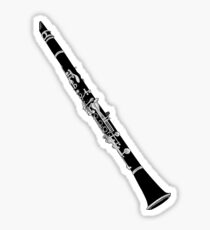 Clarinet Sticker Sticker
