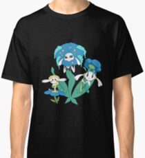 Pokemon Flabebe, Floette, & Florges (Blue Flower) Classic T-Shirt