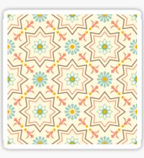 Old floral tiles Sticker
