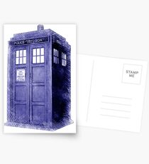 Blue Box Hoodie / T-shirt Postcards