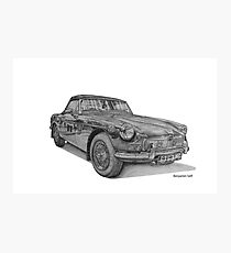 MGB Photographic Print