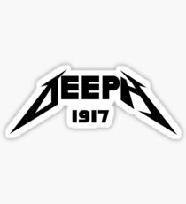 Deeph Metallica Inspired Sticker Sticker