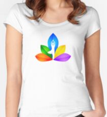 yoga Women's Fitted Scoop T-Shirt