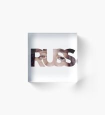 Russ in Russ Acrylic Block