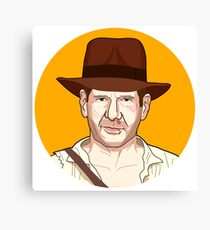 indiana jones Canvas Print
