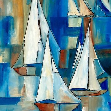 Artwork thumbnail, Sailing Boats by GalleryGiselle