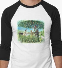Garden of Euphoric Brisbane Men's Baseball ¾ T-Shirt