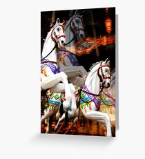 Carousel Greeting Card