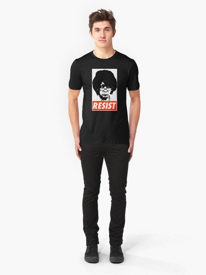 Alternate view of Maxine RESIST! Slim Fit T-Shirt