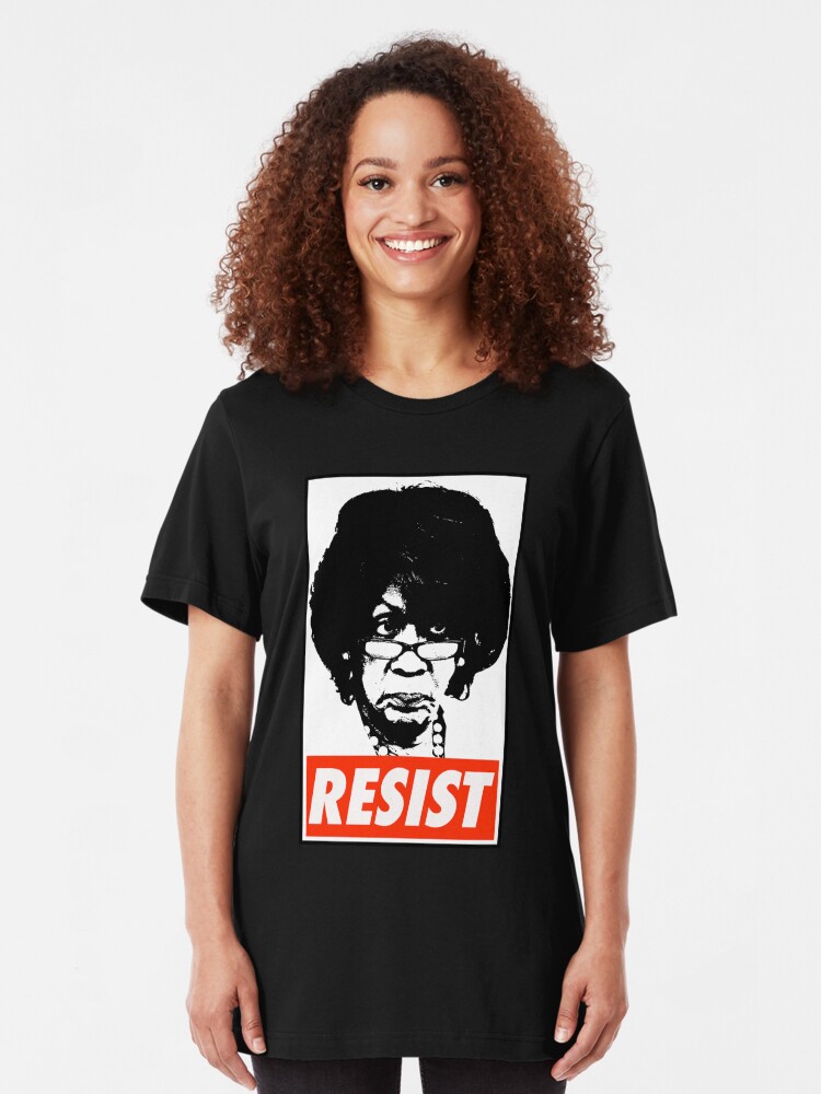 Alternate view of Maxine RESIST! Slim Fit T-Shirt