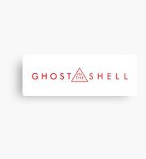 Ghost In The Shell Red Logo Metal Print
