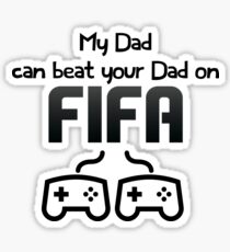 Pegatina Mi papá - Fifa