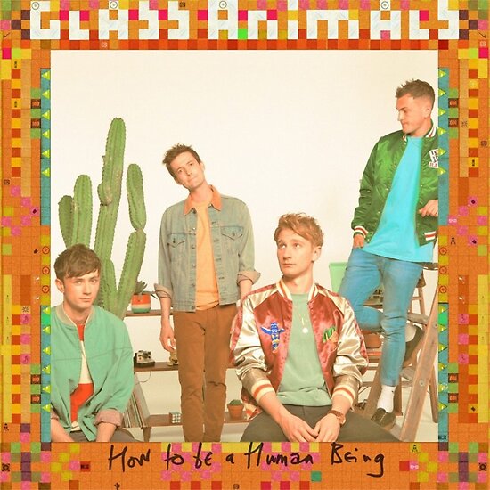 "Glass Animals How To Be A Human Being" Posters by melissacascio