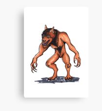 werewolf Canvas Print