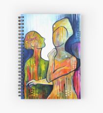 Exhausted Muse Spiral Notebook