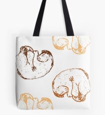 Curl Up Cat Tote Bag