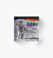 Out of this world - gay Acrylic Block