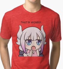 Kanna Kamui - Miss Kobayashis Dragon Maid - That's Wicked! Tri-blend T-Shirt