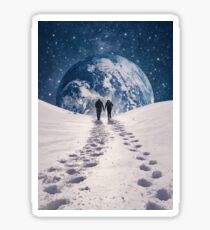 Pale Blue Dot Sticker
