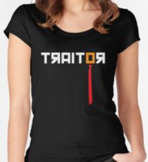 Traitor - Anti Trump Women's Fitted Scoop T-Shirt