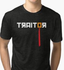 Traitor - Anti Trump Tri-blend T-Shirt