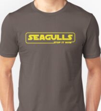 Camiseta ajustada Episodio 1 de gaviotas: detenerlo ahora