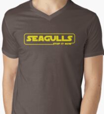 Seagulls episode 1: Stop it Now Men's V-Neck T-Shirt