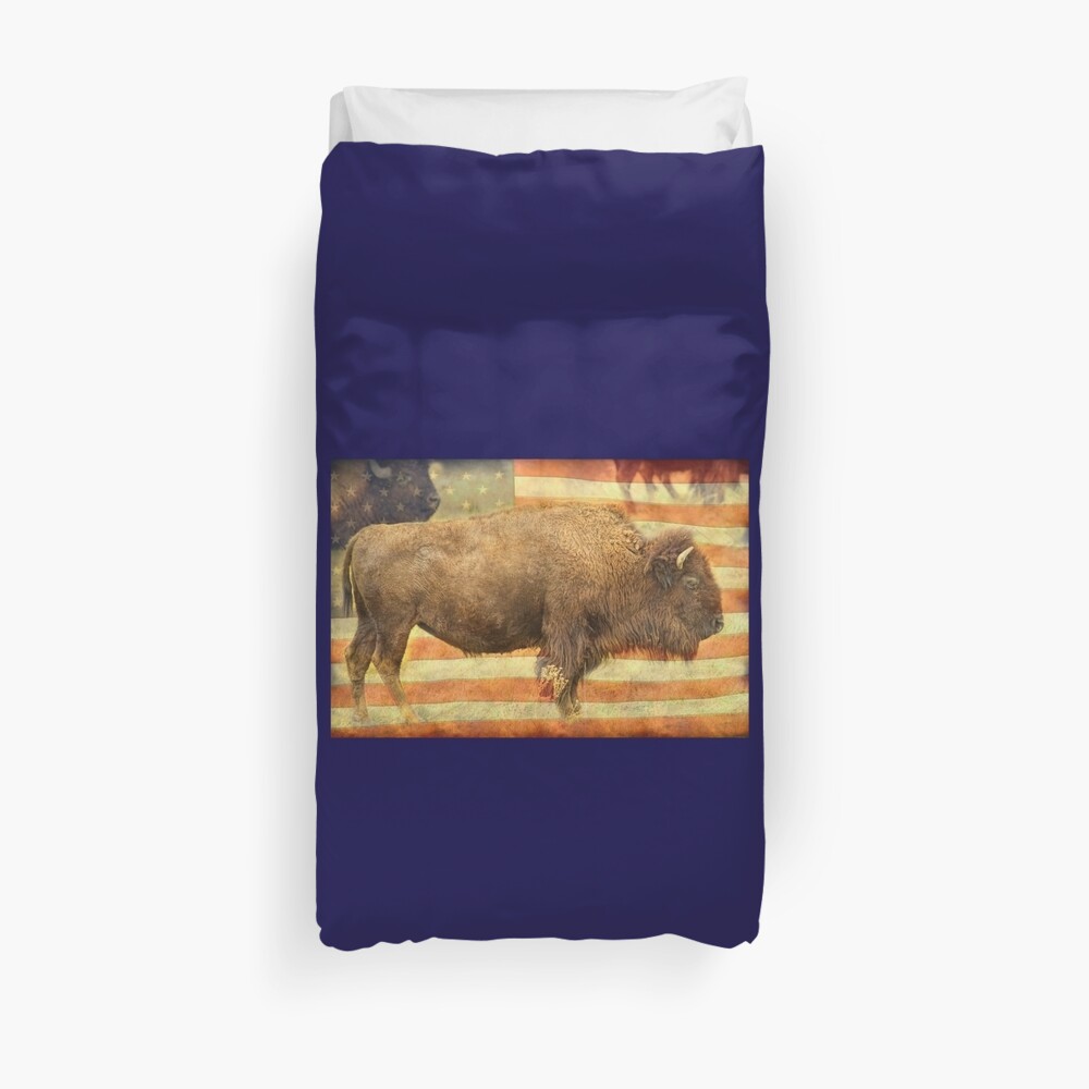 American Buffalo Duvet Cover
