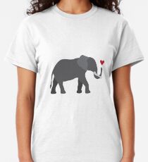 Elephant love Classic T-Shirt