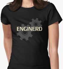 Ingenieuringenieur Nerd Tailliertes T-Shirt für Frauen