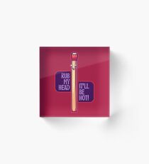 Hot Head Acrylic Block