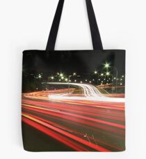 Traffic Trails Tote Bag